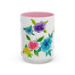 Spring Roses Accent Mug
