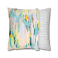 Abstract Suede Square Pillowcase