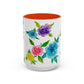 Spring Roses Accent Mug