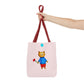 Bear with a Rose Tote Bag