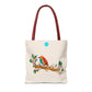 Bright Bird on a Branch Tote Bag
