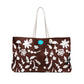 Spiced Chestnut Fall Foliage Weekender Bag