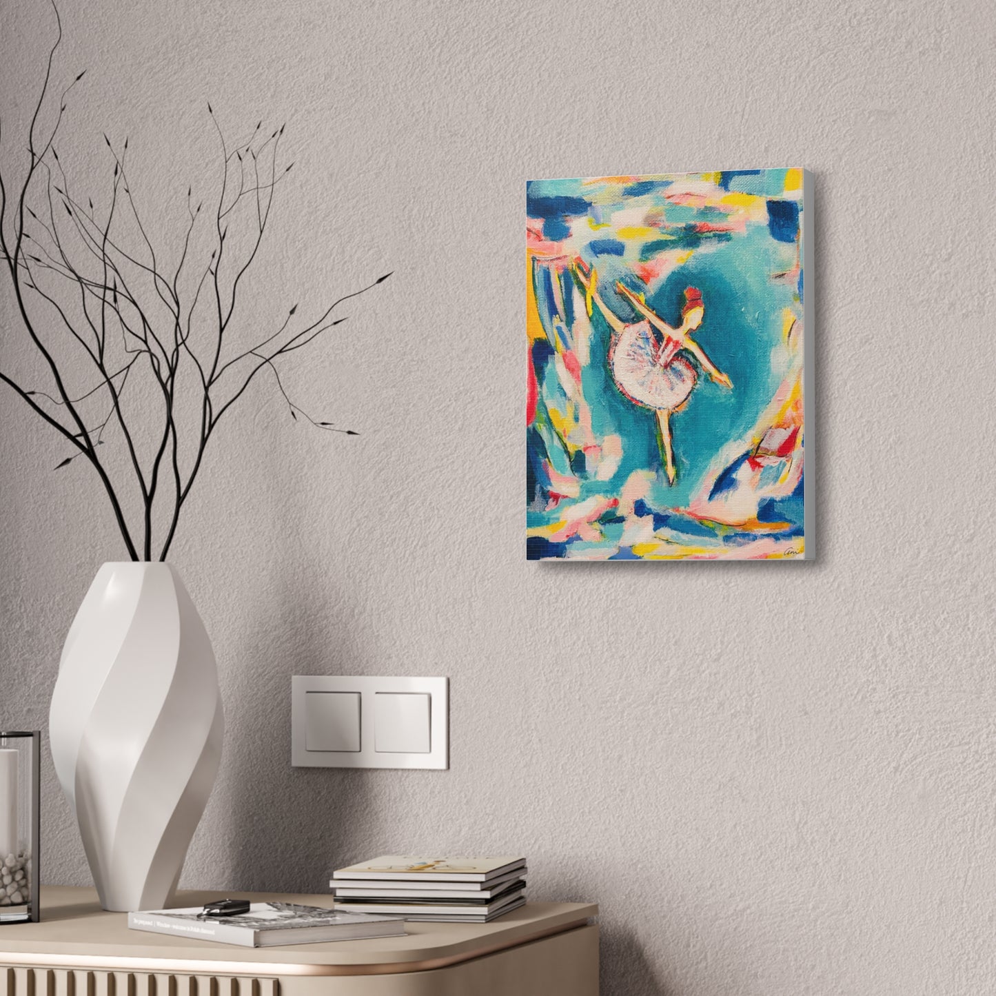 Ballerina Canvas Print