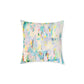Abstract Square Poly Canvas Pillow