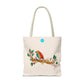 Bright Bird on a Branch Tote Bag