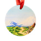 Mount Ararat Acrylic Ornament with Ribbon