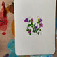 Custom Floral Armenian Letter Watercolor