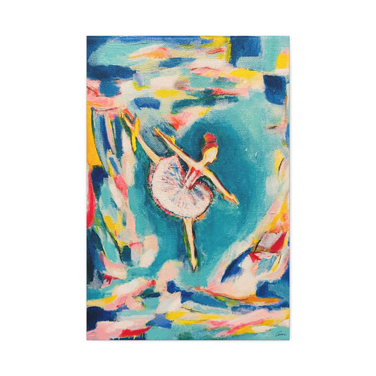 Ballerina Canvas Print