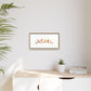 Birds on a Branch Gallery Canvas Print with Frame