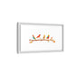 Birds on a Branch Gallery Canvas Print with Frame