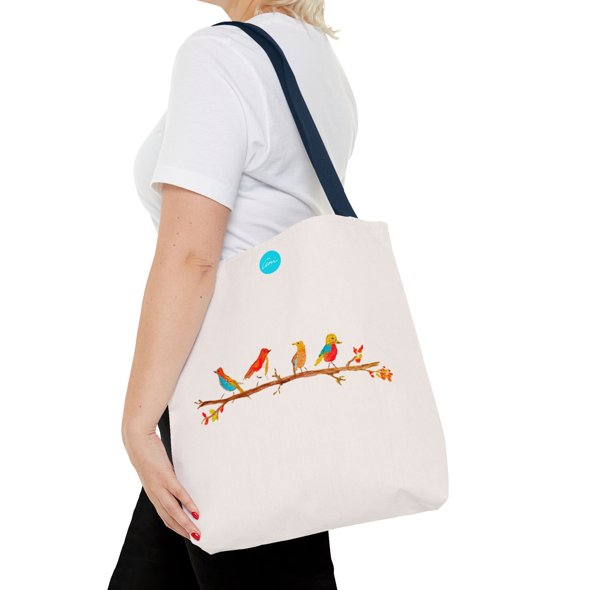 Birds on a Branch Tote Bag