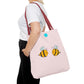 Two Honeybees Tote Bag