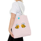 Two Honeybees Tote Bag