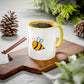 Two Honeybees Accent Mug