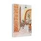 The One at the Coffee Shop Stretched Canvas Print