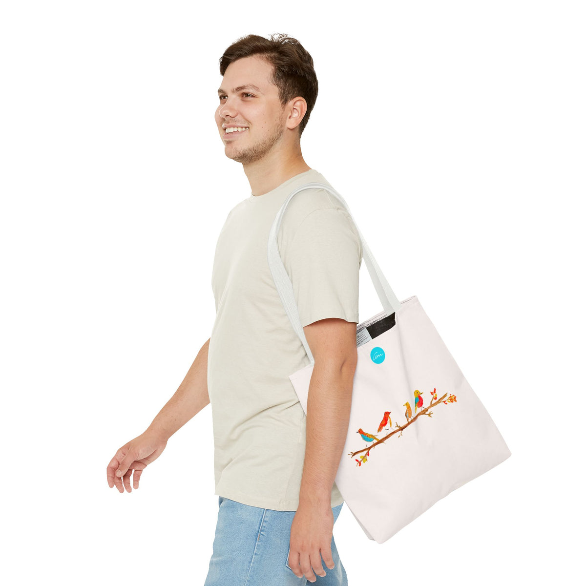Birds on a Branch Tote Bag