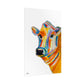 Colorful Cow Rolled Poster