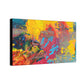 A Burst of Color Stretched Canvas Print