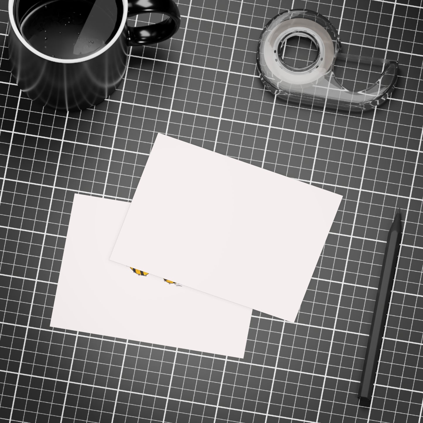 Two Honeybees Postcard Bundles with Envelopes