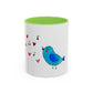 Singing Bird Accent Mug