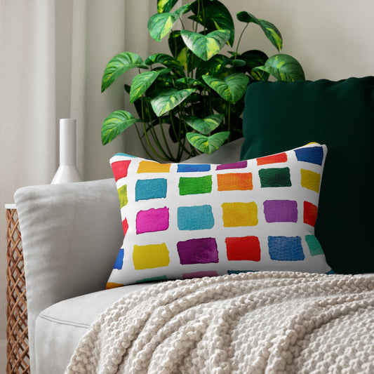 Summer Colors Lumbar Pillow