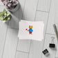 Bear with a Rose Postcard Bundles with Envelopes