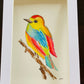 A Happy Bird Original Watercolor