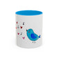 Singing Bird Accent Mug