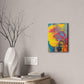 A Burst of Color Stretched Canvas Print