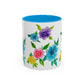 Spring Roses Accent Mug
