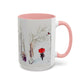 The Red Umbrella Accent Coffee Mug