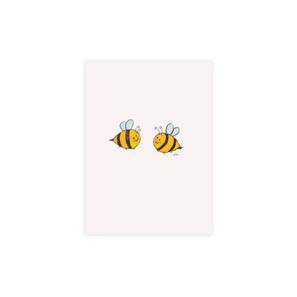 Two Honeybees Postcard Bundles with Envelopes