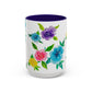 Spring Roses Accent Mug