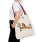Bright Bird on a Branch Tote Bag