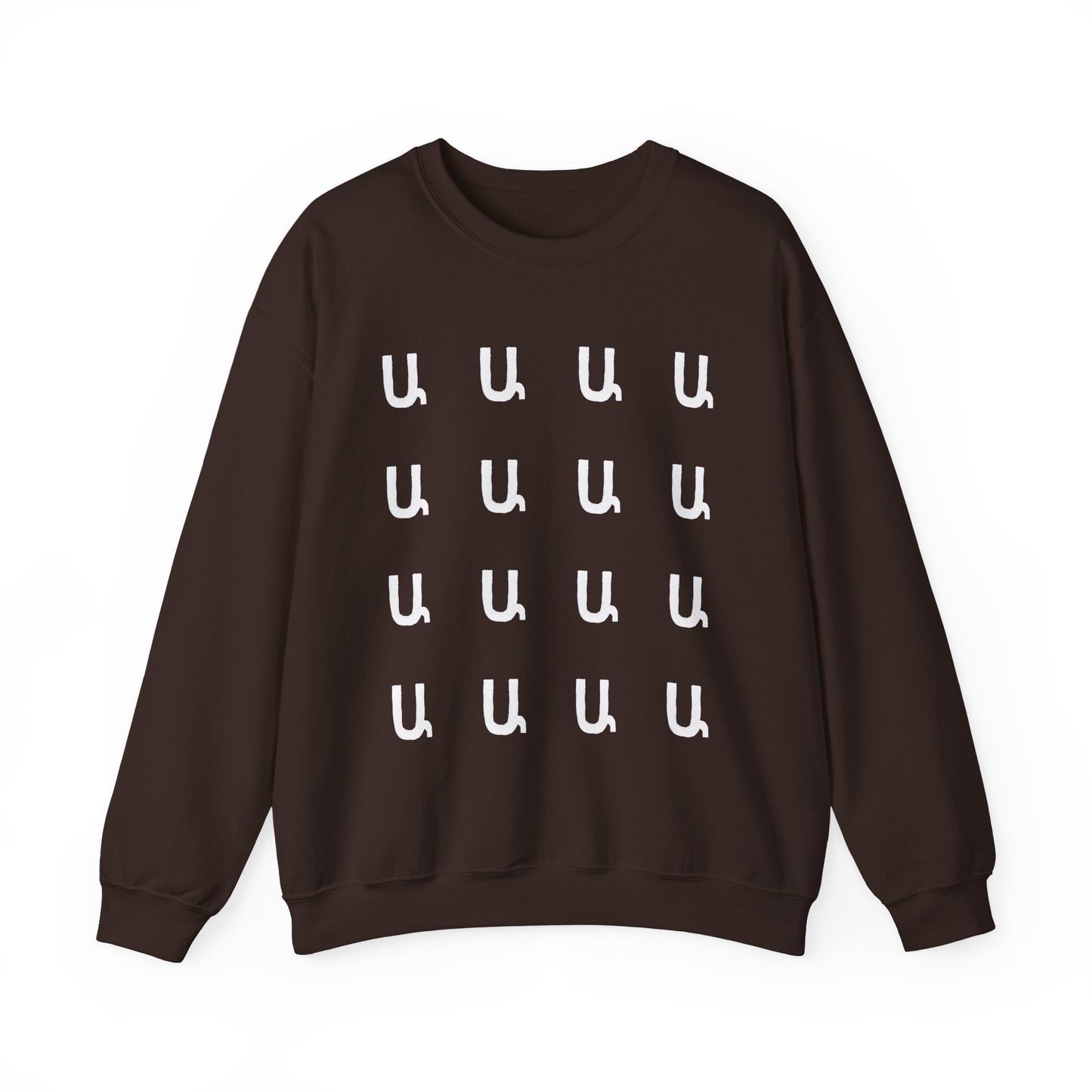 Custom Armenian Letters Unisex Sweatshirt Neutral Colors