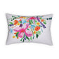 Summer Bouquet Spun Polyester Lumbar Pillow