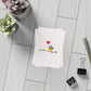 Bird with a Heart Balloon Postcard Bundles with Envelopes