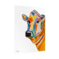 Colorful Cow Rolled Poster
