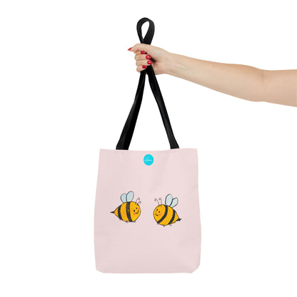 Two Honeybees Tote Bag