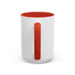 Bright Bird on a Branch Accent Coffee Mug
