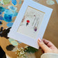 The Red Umbrella Original Watercolor