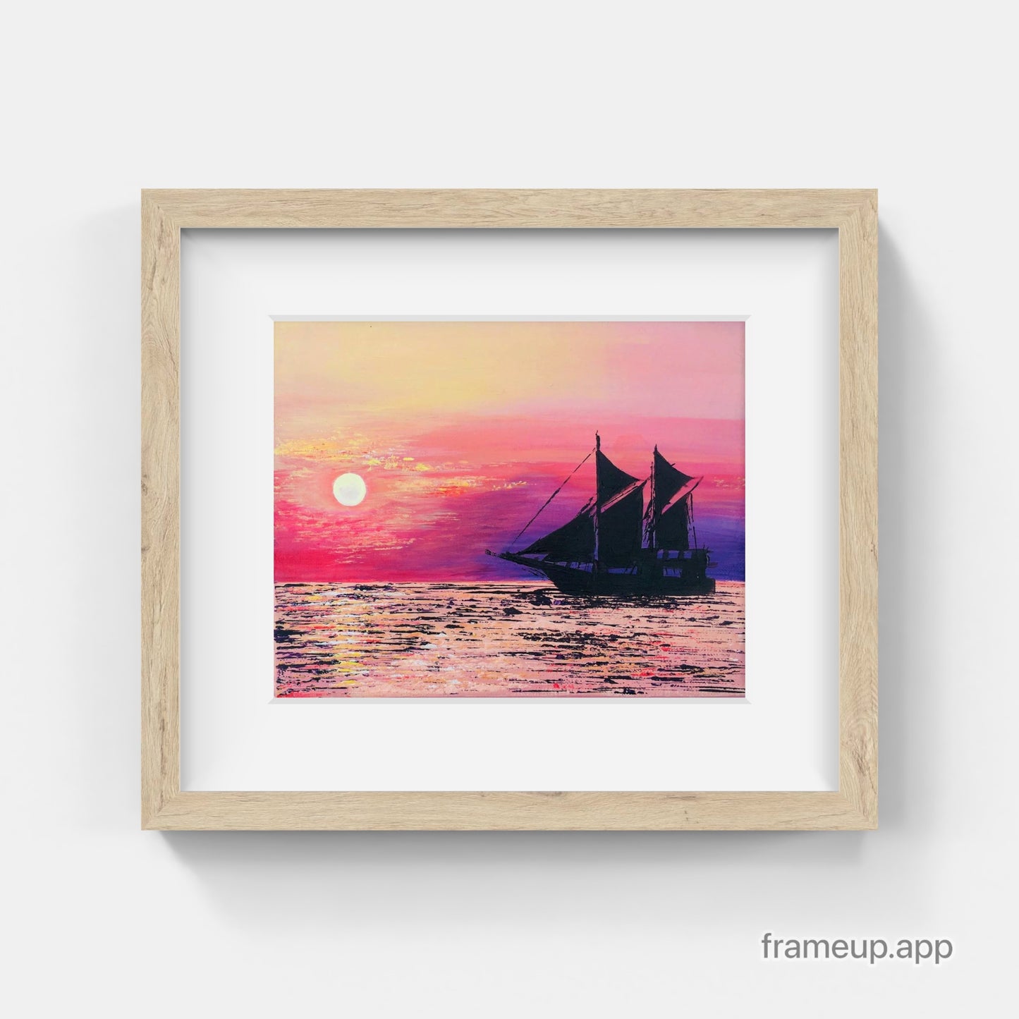 *Sold* Sailboat Original Painting