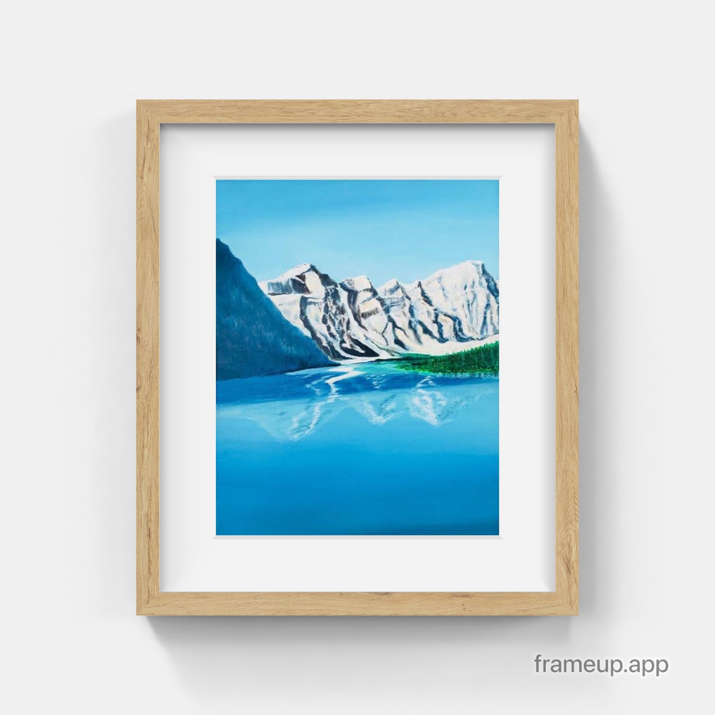 *Sold* Lake Moraine Original Painting