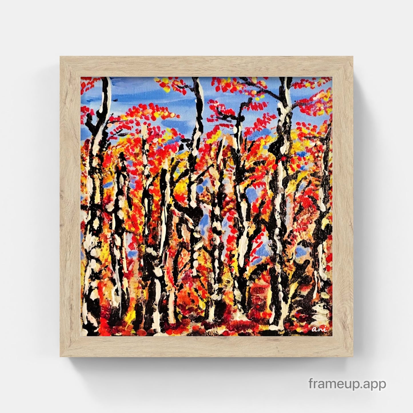 *Sold* Birch Trees Original Painting