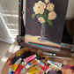 Five Roses Original Painting