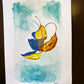 Leaving Shadows Original Watercolor