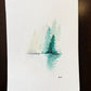 Fall Horizon Original Watercolor