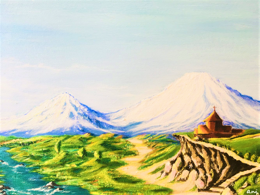Mount Ararat Original Painting