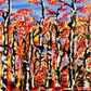 Birch Trees Original Painting